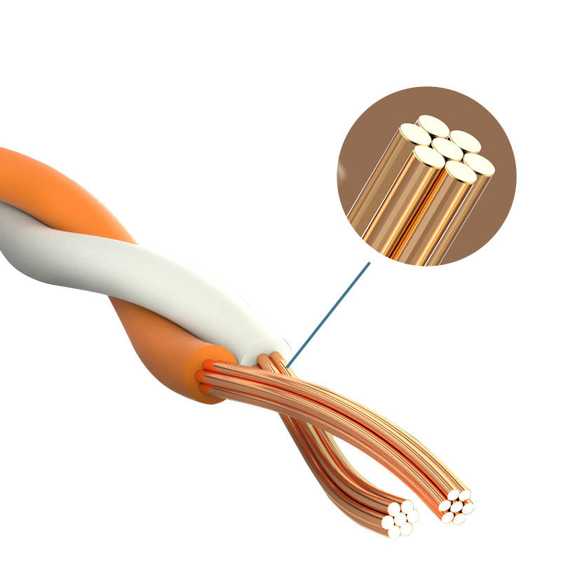 ब्लैक स्टेबल 1M 2M 3M 5M 10M 24AWG 4 जोड़े Cat7 पैच कॉर्ड