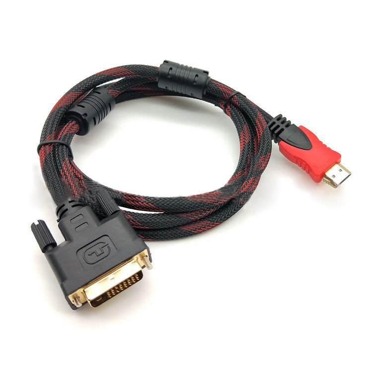 एलसीडी डीवीडी HDTV XBOX PS3 के लिए ईथरनेट के साथ सोना मढ़वाया 24K HDMI उच्च गति