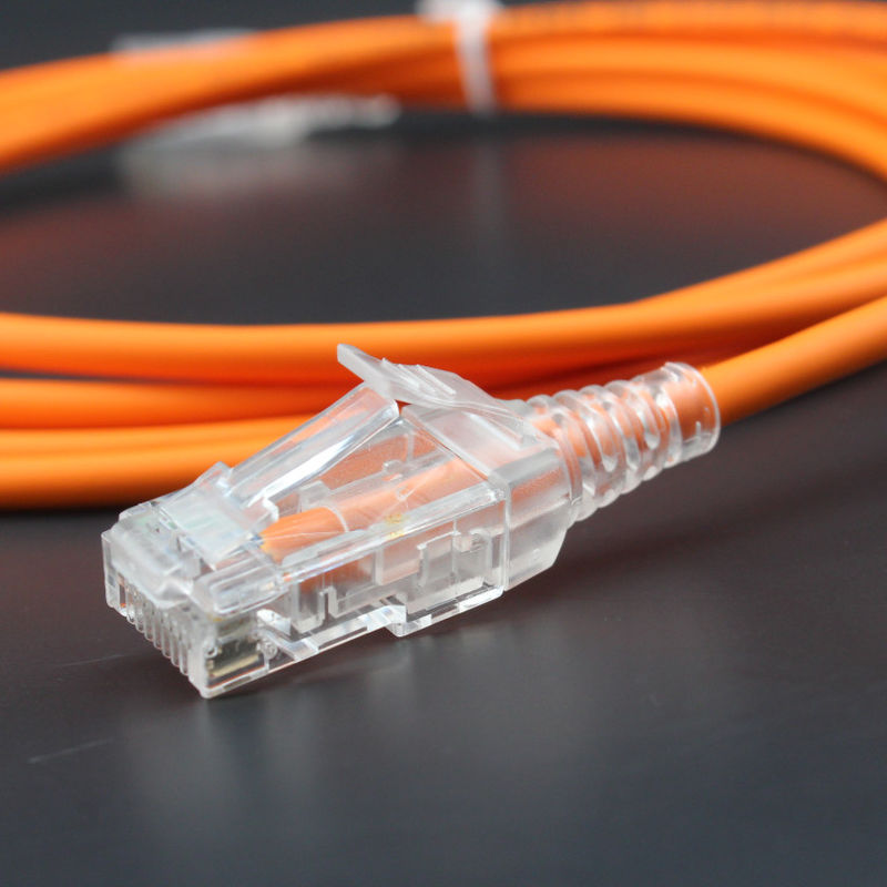 उच्च गति स्थिर LSZH पीवीसी Cat6 पैच कॉर्ड, 1000 फीट Cat6 ईथरनेट केबल