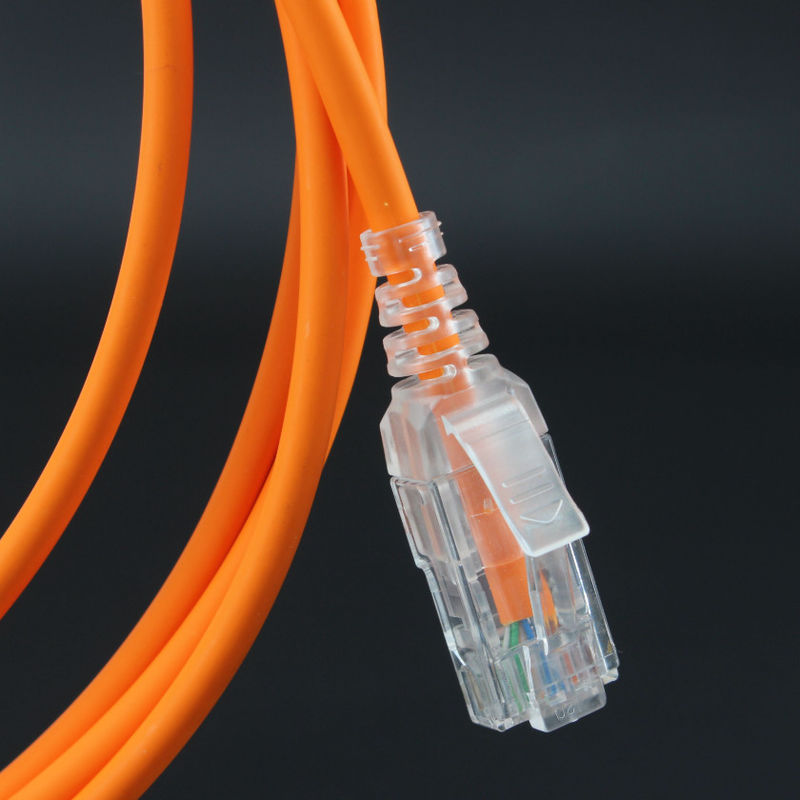 उच्च गति स्थिर LSZH पीवीसी Cat6 पैच कॉर्ड, 1000 फीट Cat6 ईथरनेट केबल