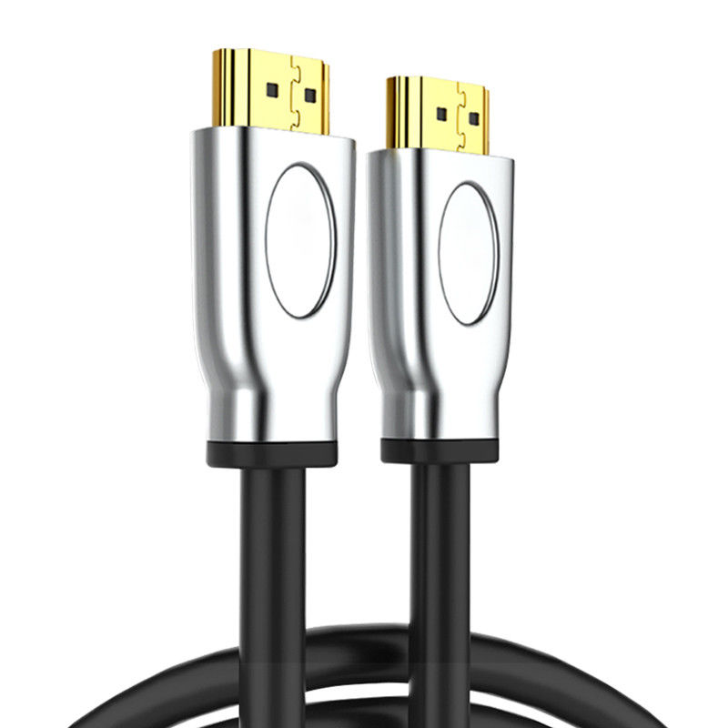 8K 60Hz 4K 120Hz के लिए जस्ता मिश्र धातु खोल के साथ कॉपर 48 जीबीपीएस एचडीएमआई केबल