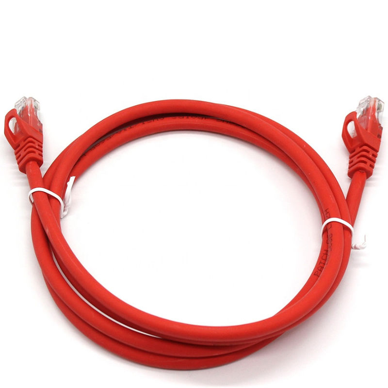 26AWG LSZH जैकेट RJ45 ईथरनेट केबल, RJ45 पैच कॉर्ड Cat5 Cat6 Cat5E