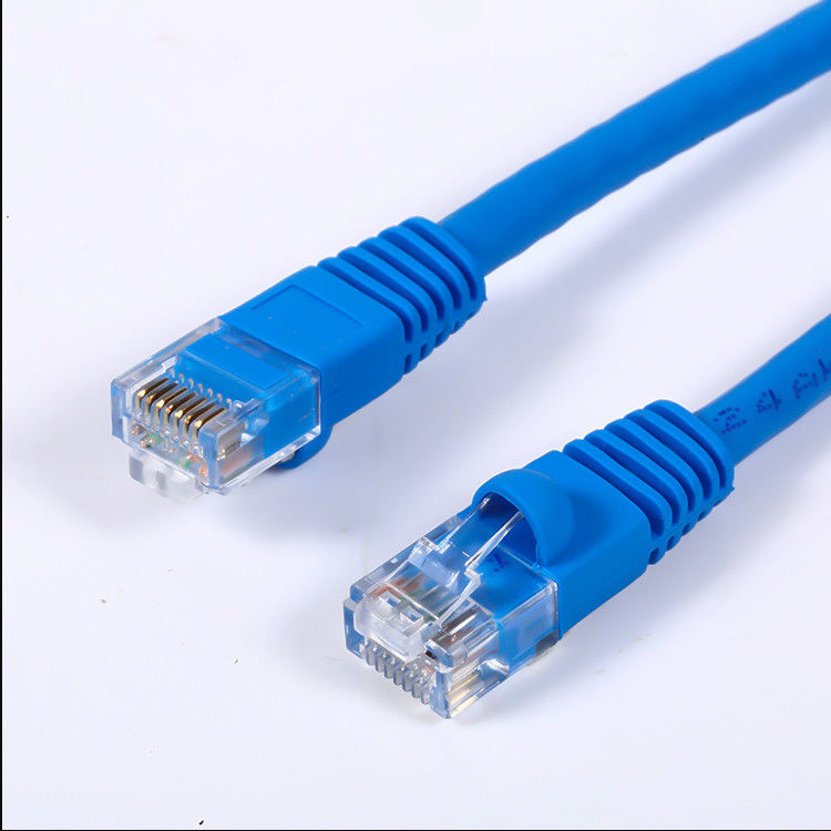 RJ45 1m Cat5e पैच कॉर्ड, दूरसंचार के लिए LSZH Cat5e केबल