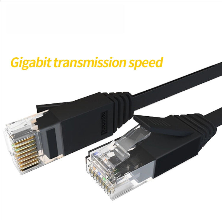 24AWG FTP UTP Cat6 पैच कॉर्ड, ईथरनेट के लिए Amp पैच कॉर्ड Cat6
