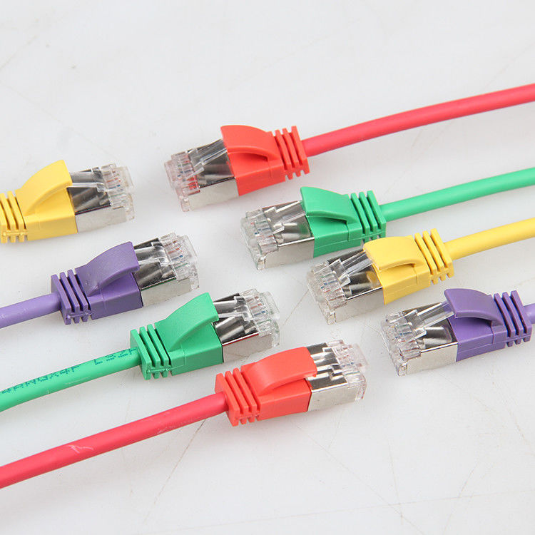 10m 34AWG ईथरनेट नेटवर्क केबल पैच कॉर्ड UTP कैट 6