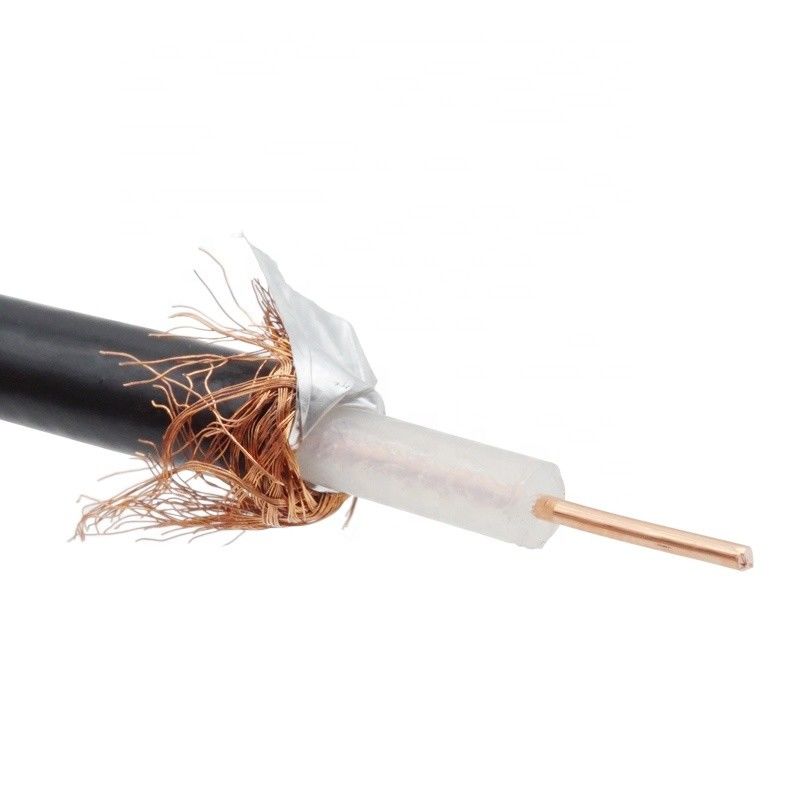 RG6 RG7 RG213 RG11 RF RG58 समाक्षीय टीवी केबल काला रंग