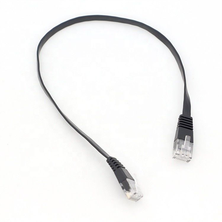 3M 5M 10M नेटवर्क लैन केबल औद्योगिक Cat5 Cat6 Cat7 Cat8 फ्लैट पैच कॉर्ड