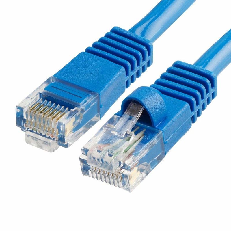 Cat5 5e 6 केबल नेटवर्क UTP Cat 5 केबल और कनेक्टर नेटवर्किंग में पैच केबल