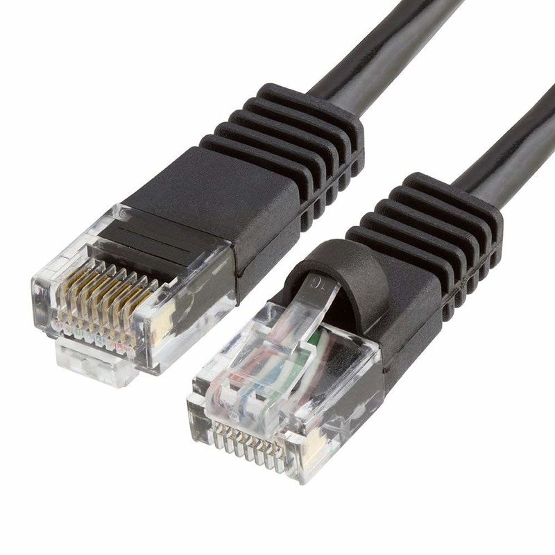 Cat5 5e 6 केबल नेटवर्क UTP Cat 5 केबल और कनेक्टर नेटवर्किंग में पैच केबल
