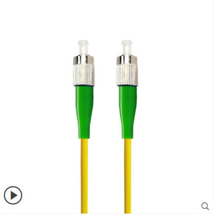 फाइबर ऑप्टिक पैच कॉर्ड FC / APC से FC / APC सिम्प्लेक्स सिंगल मोड 3M