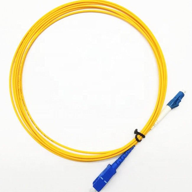 एफटीएच फाइबर ऑप्टिक पैच कॉर्ड निर्यात के लिए एससी-एलसी डुप्लेक्स पैच कॉर्ड
