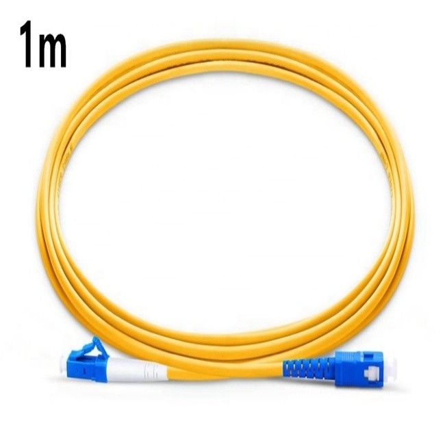 एफटीएच फाइबर ऑप्टिक पैच कॉर्ड निर्यात के लिए एससी-एलसी डुप्लेक्स पैच कॉर्ड